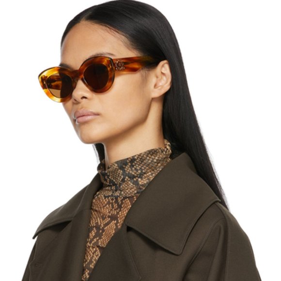 Loewe Accessories - NEW Loewe LW40051I Brown Cat Eye Sunglasses